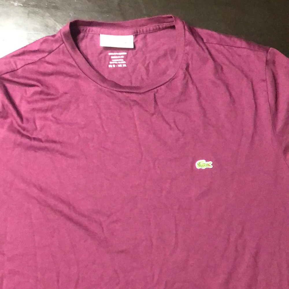 COPY - Lacoste size 6 x large Pima cotton t-shirt